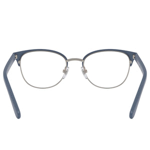 Vogue Vo 4088 Round Eyeglasses Women — side view, Blue Plastic temples