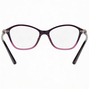 Vogue VO 5057 Rectangle Eyeglasses Women — side view, Blue Plastic temples
