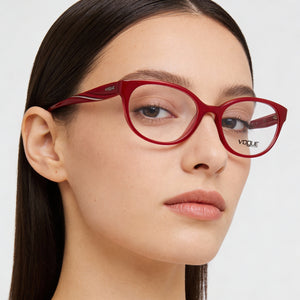 Vogue VO 5103 Red Eyeglasses Women — lifestyle wear, office and reading