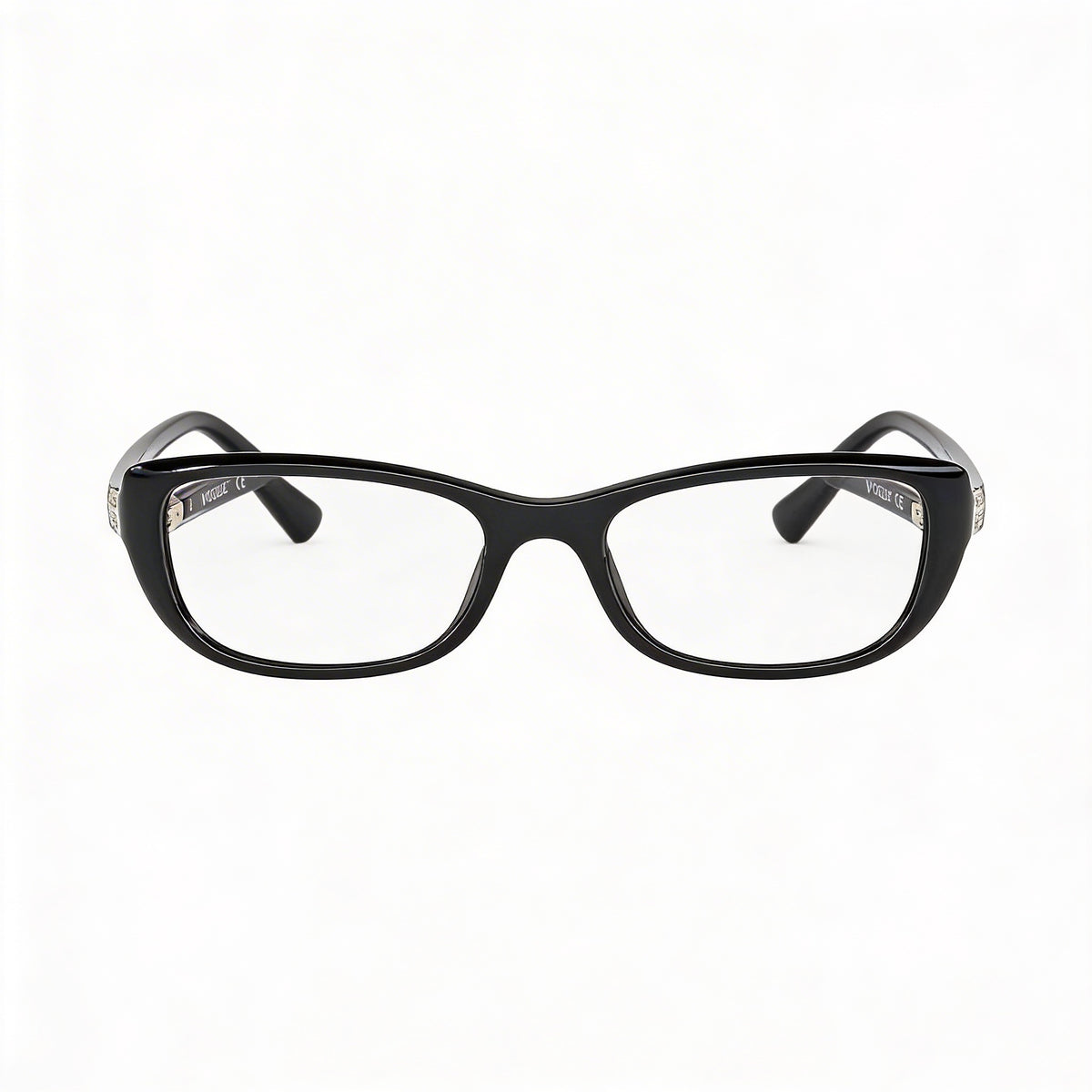 Vogue Eyewear Vo 5191b Black Rectangle Eyeglasses for Women, 50mm, Photo 2