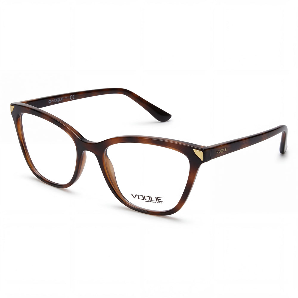 Vogue VO 5206 Havana Square Eyeglasses for Women, Plastic frame