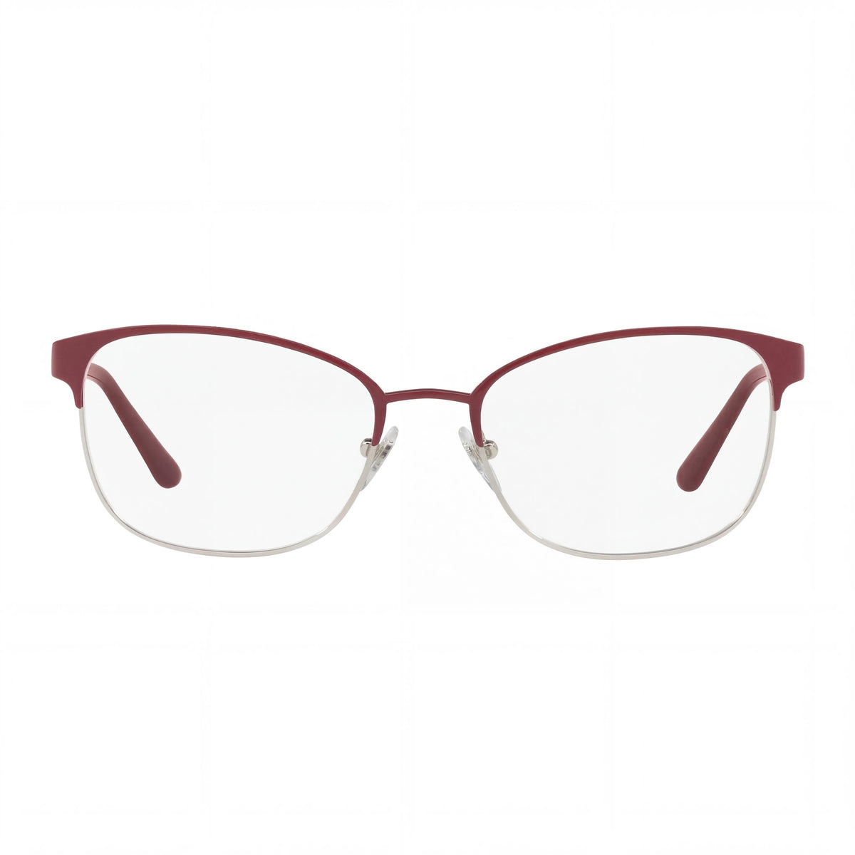 Gafas rectangulares Vogue Vo4072 rojo oscuro/plateado para mujer, 52 mm, Photo 2