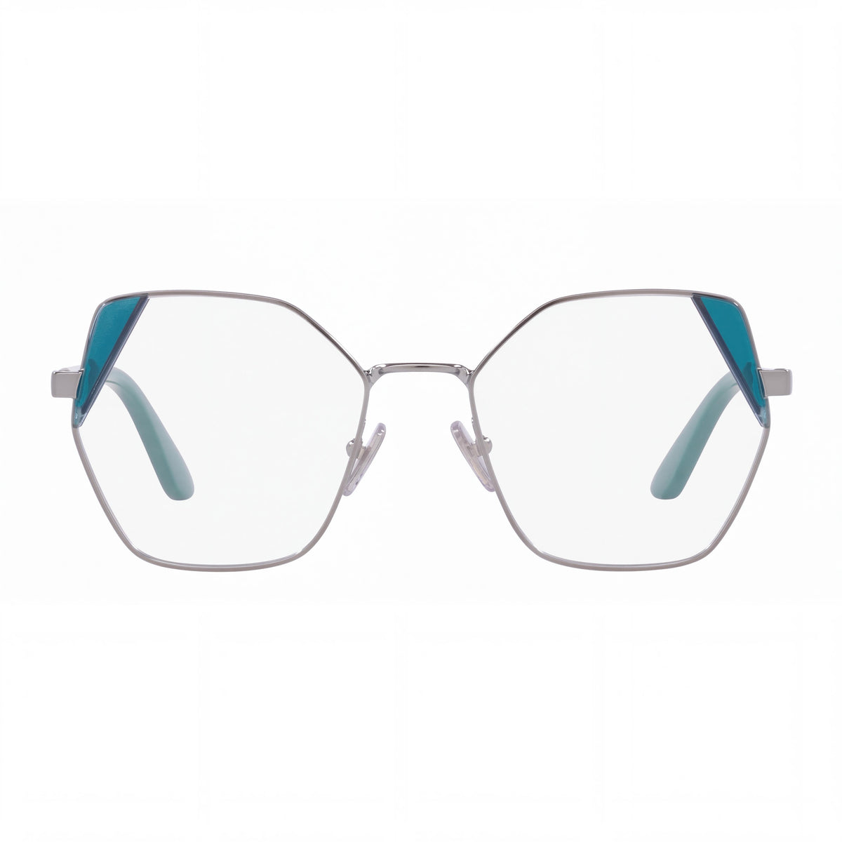 Vogue VO4270 Gunmetal Geometric Eyeglasses for Women, 54mm, Photo 2