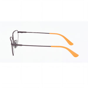 Vogue VO4317 Cat Eye Eyeglasses Women — side view, Gray Metal temples