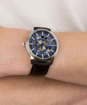 order Invicta 22640 Men's Objet d'Art Automatic Stainless Steel, Leather Casual Black Watch