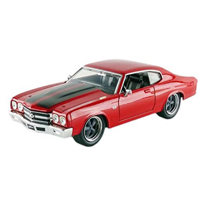 Jada Toys Fast & Furious 1:24 1970 Dom's Chevy Chevelle SS Die-Cast Toy Car For Kids