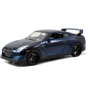Jada Toys Fast & Furious 1:24 Nissan GTR Blue Die-cast Toy Car For Kids