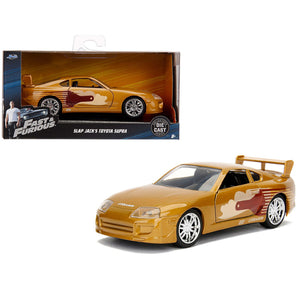 Jada Toys Fast & Furious 1:24 Slap Jack's Toyota Supra Die-Cast Toy Car For Kids