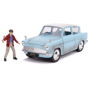 Jada Toys 1:24 Harry Potter and 1959 Ford Anglia Die-Cast Toy Car For Kids