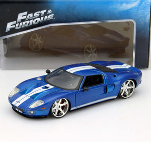 Jada Toys Fast & Furious 1:24 2005 Ford GT Die-Cast Toy Car For Kids