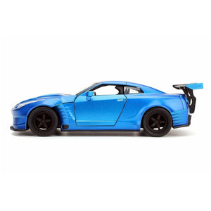 Jada Toys Fast & Furious 1:24 2009 Brian's Nissan GT-R R35 Ben Sopra Die-Сast Toy Car For Kids