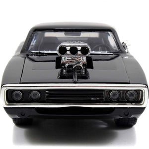 Jada Toys Fast & Furious 1:24 Dom's 1970 Dodge Charger R/T Die-cast Toy Car For Kids