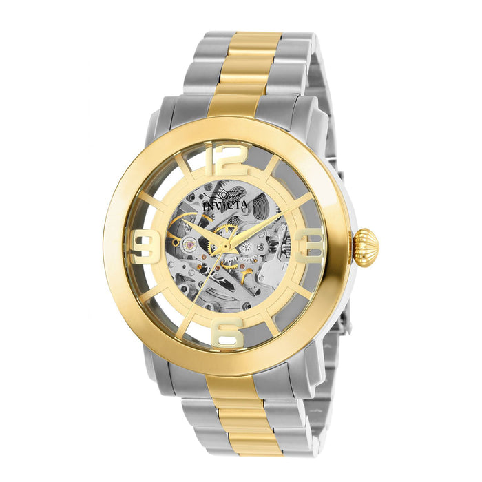 Invicta Men's Vintage Stainless Steel Automatic-self-Wind Watch with Stainless-Steel Strap (Model: 22583)