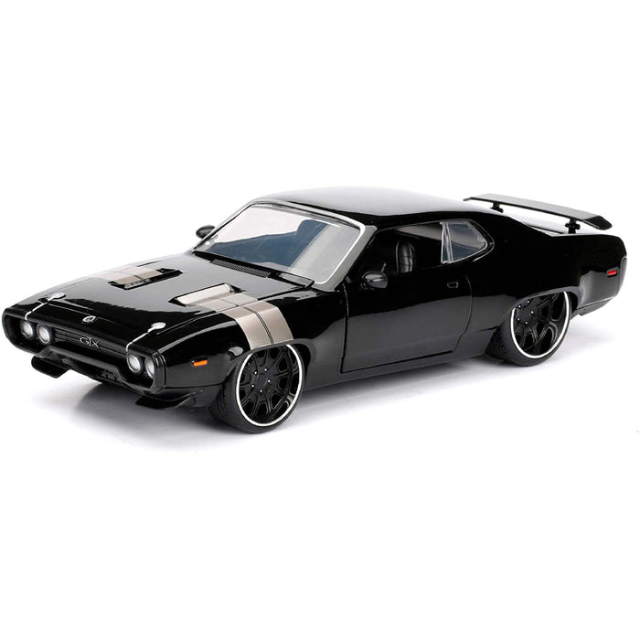 Jada Toys Fast & Furious 1:24 Dom's Plymouth GTX Die-Cast Toy Car For Kids