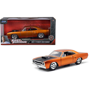 Jada Toys Fast & Furious 1:24 Plymouth Road Runner Die-Cast Toy Car For Kids