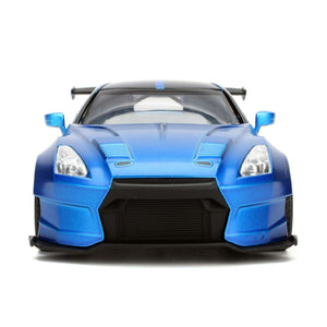 Jada Toys Fast & Furious 1:24 2009 Brian's Nissan GT-R R35 Ben Sopra Die-Сast Toy Car For Kids