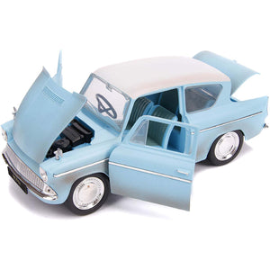 Jada Toys 1:24 Harry Potter and 1959 Ford Anglia Die-Cast Toy Car For Kids