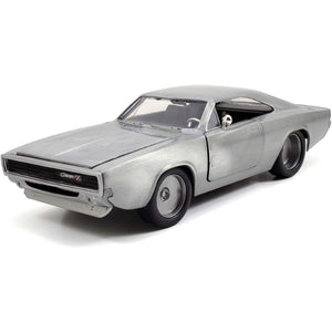 Jada Toys Fast & Furious 1:24 Dom's 1968 Dodge Charger R/T Die-cast Toy Car For Kids