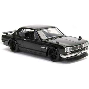 Jada Toys Fast & Furious 1:24 Brians's Nissan Skyline 2000 GT-R Die-Cast Toy Car For Kids