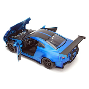 Jada Toys Fast & Furious 1:24 2009 Brian's Nissan GT-R R35 Ben Sopra Die-Сast Toy Car For Kids