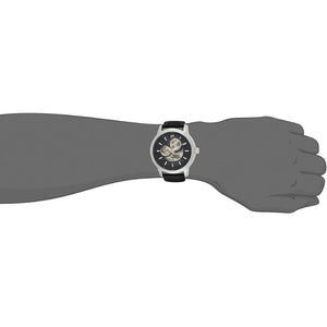 Invicta Men's Vintage Analog Display Automatic Self Wind Black Watch (Model: 22577)