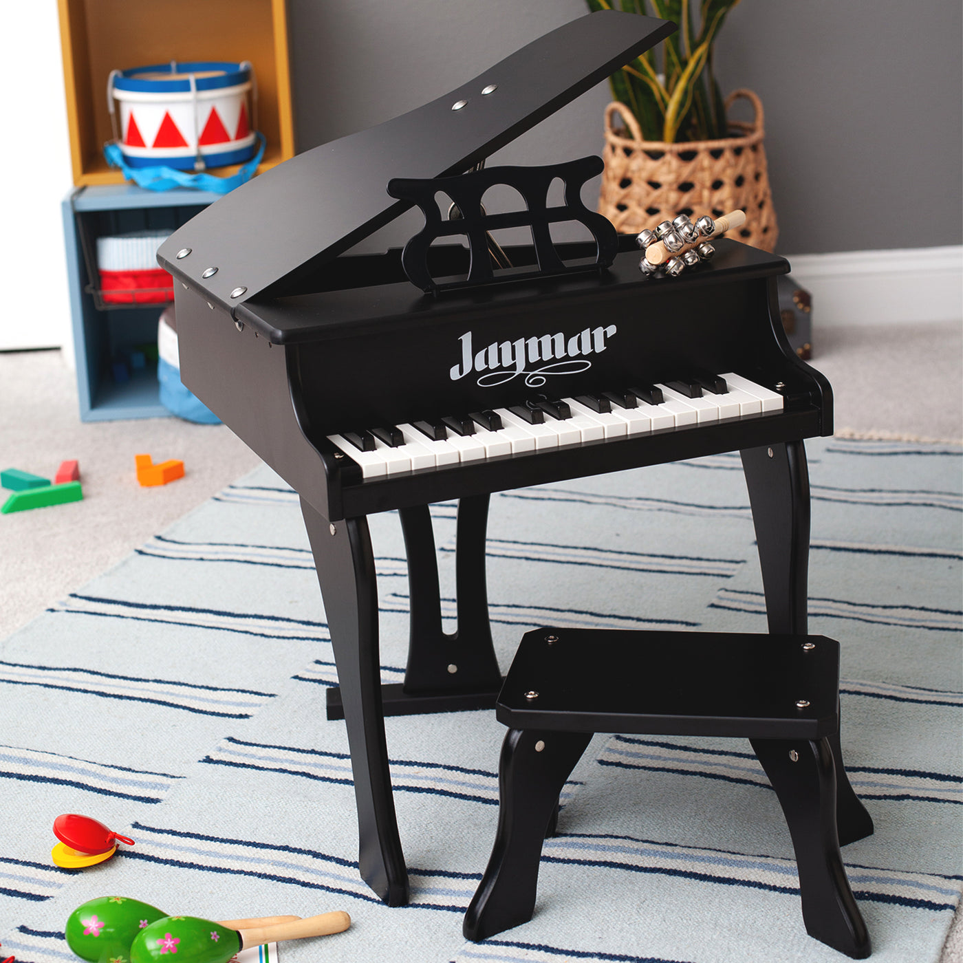 Jaymar 30 Keys Baby Grand Piano Wixez