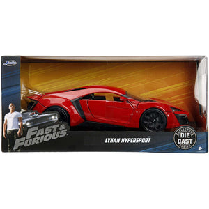 Jada Toys Fast & Furious 1:24 Lykan Hypersport Die-cast Toy Car For Kids