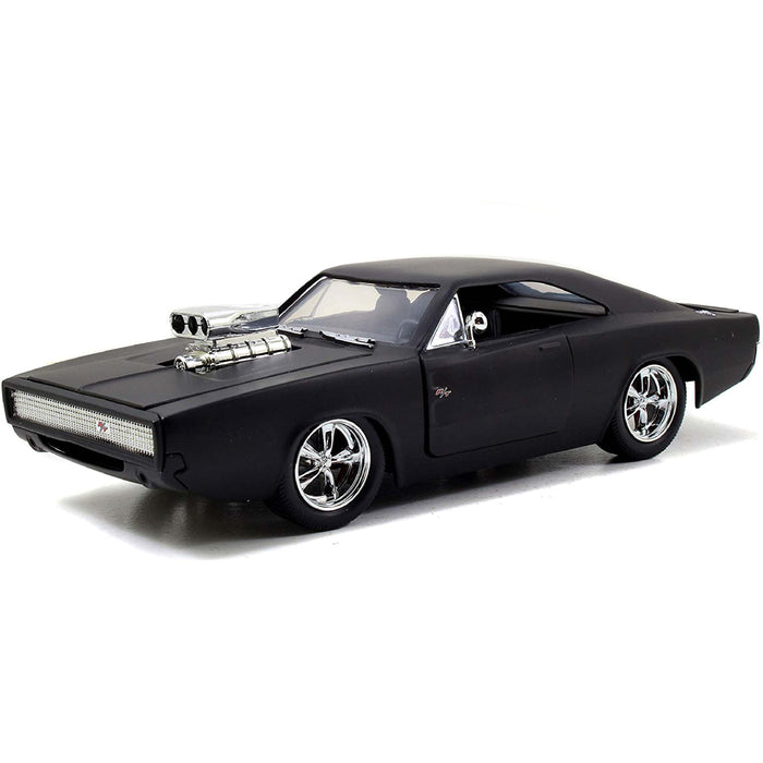 Jada Toys Fast & Furious 1:24 1970 Dodge Charger Street Die-cast Toy Car For Kids