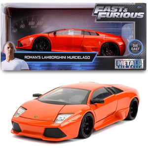 Fast & Furious 1:24 Roman's Lamborghini Murcielago Die-cast Toy Car For Kids