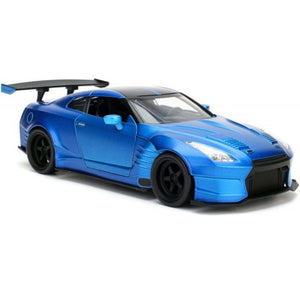 Jada Toys Fast & Furious 1:24 2009 Brian's Nissan GT-R R35 Ben Sopra Die-Сast Toy Car For Kids