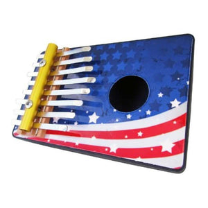 Schoenhut Tie Dye 8 Note Flag Thumb Piano