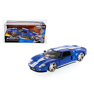 Jada Toys Fast & Furious 1:24 2005 Ford GT Die-Cast Toy Car For Kids