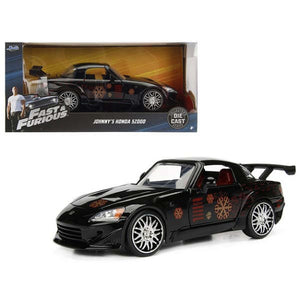 Jada Toys Fast & Furious 1:24 Johnny's Honda S2000 Die-Cast Toy Car For Kids