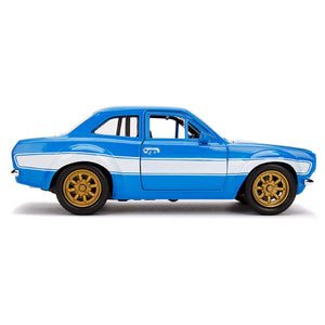 Jada Toys Fast & Furious 1:24 - Brian's Ford Escort RS2000 Mk1 Die-cast Toy Car For Kids