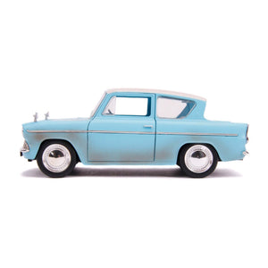 Jada Toys 1:24 Harry Potter and 1959 Ford Anglia Die-Cast Toy Car For Kids