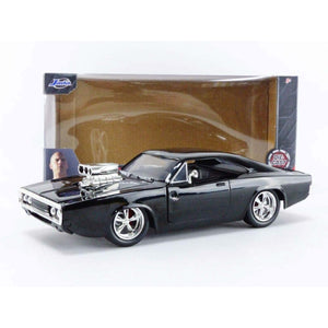 Jada Toys Fast & Furious 1:24 Dom's 1970 Dodge Charger R/T Die-cast Toy Car For Kids