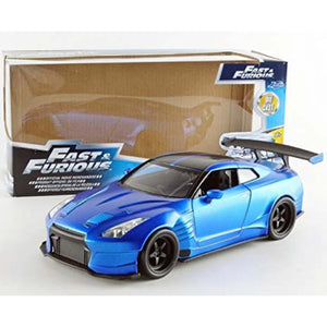 Jada Toys Fast & Furious 1:24 2009 Brian's Nissan GT-R R35 Ben Sopra Die-Сast Toy Car For Kids