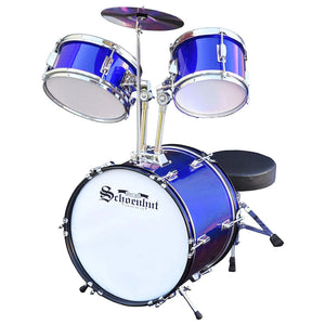 Schoenhut Kids Drum Set Blue