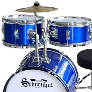 Schoenhut Kids Drum Set Blue