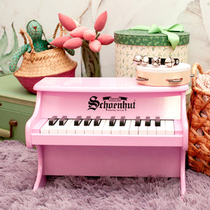 Schoenhut 25 Keys Pink Mini Keyboard Piano