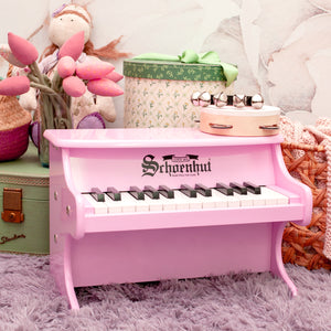 Schoenhut 25 Keys Pink Mini Keyboard Piano