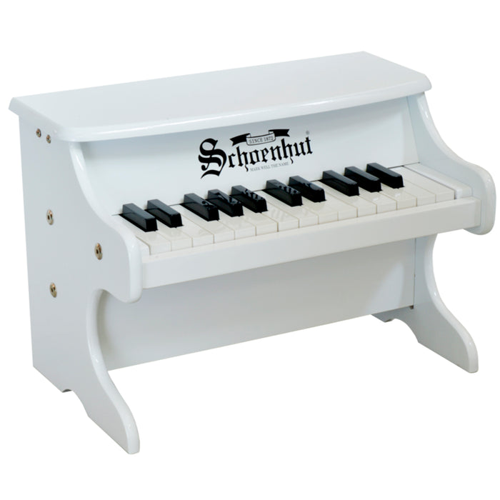 Schoenhut 25 Keys White Mini Keyboard Piano