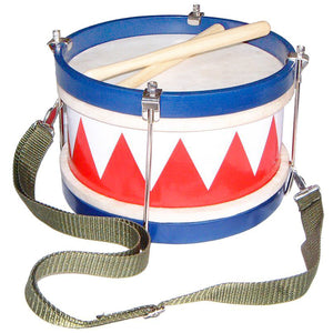 Schoenhut Tunable Drum  with Sticks and Neck Strap
